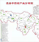 縣域藥材分布圖