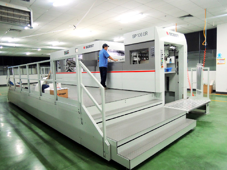 BOBST SP106 ER全清廢功能模切機 BOBST SP106 ER全清廢功能模切機