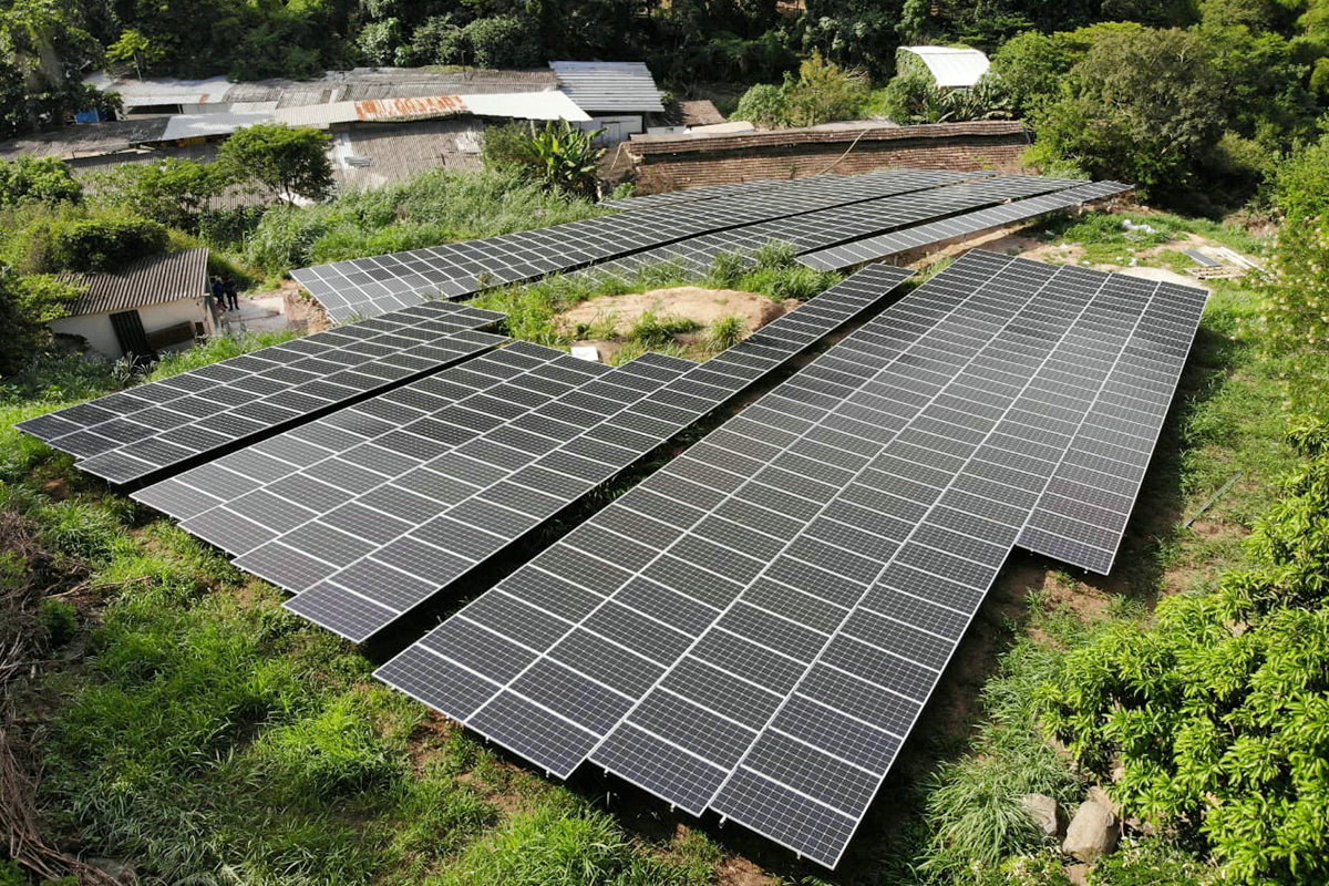 巴西150KW太陽能發電廠項目