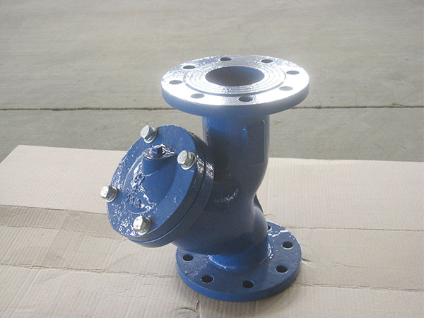 Y strainer flanged