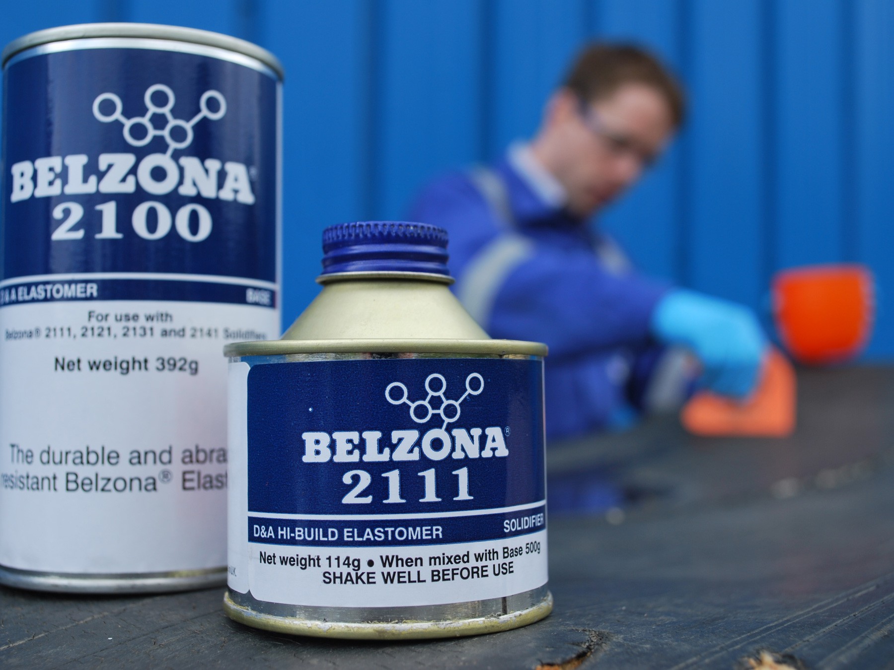 貝爾佐納 (Belzona?)  2111（D&A 厚漿型高分子橡膠）