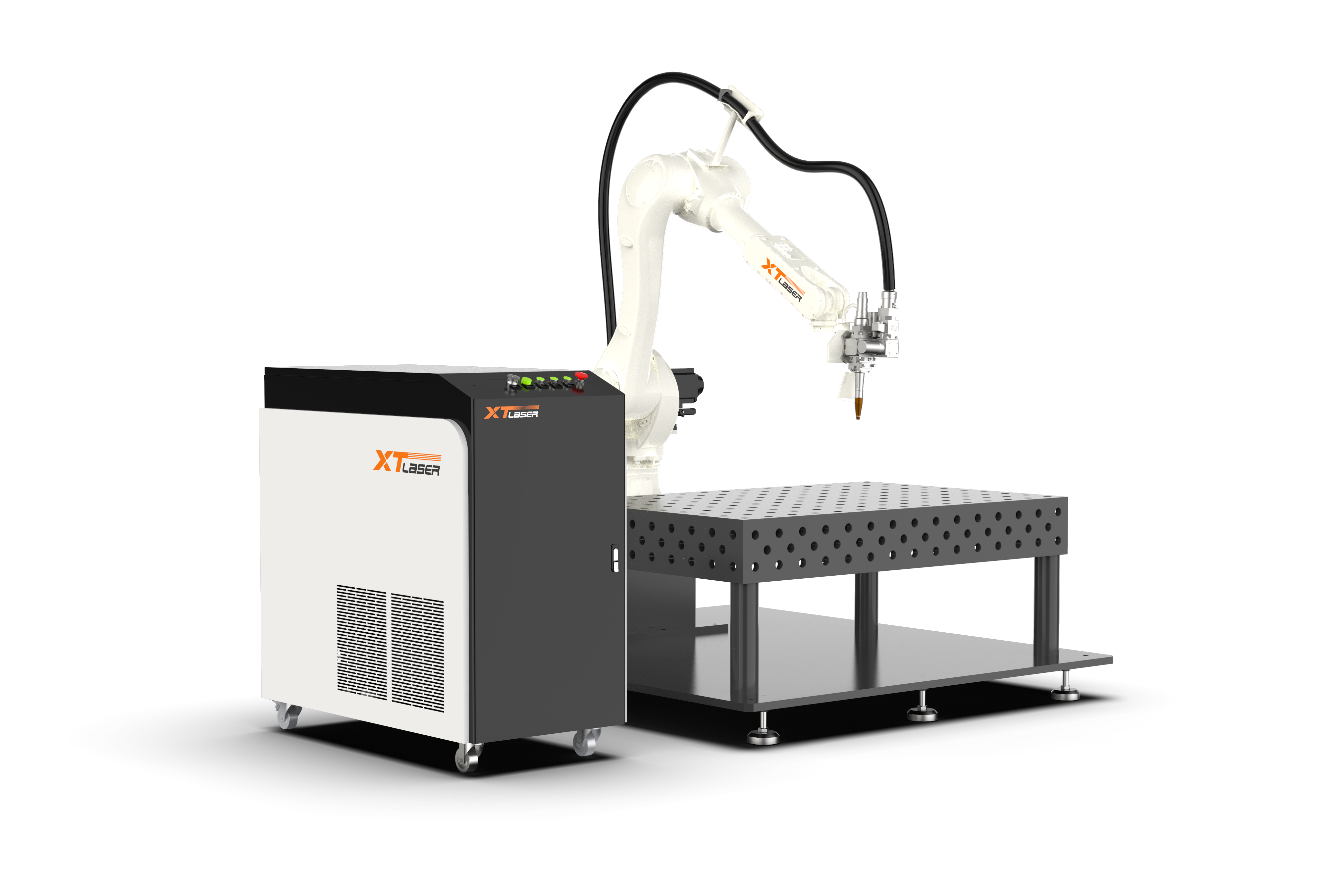 新天激光全自动焊接机器人重磅登场