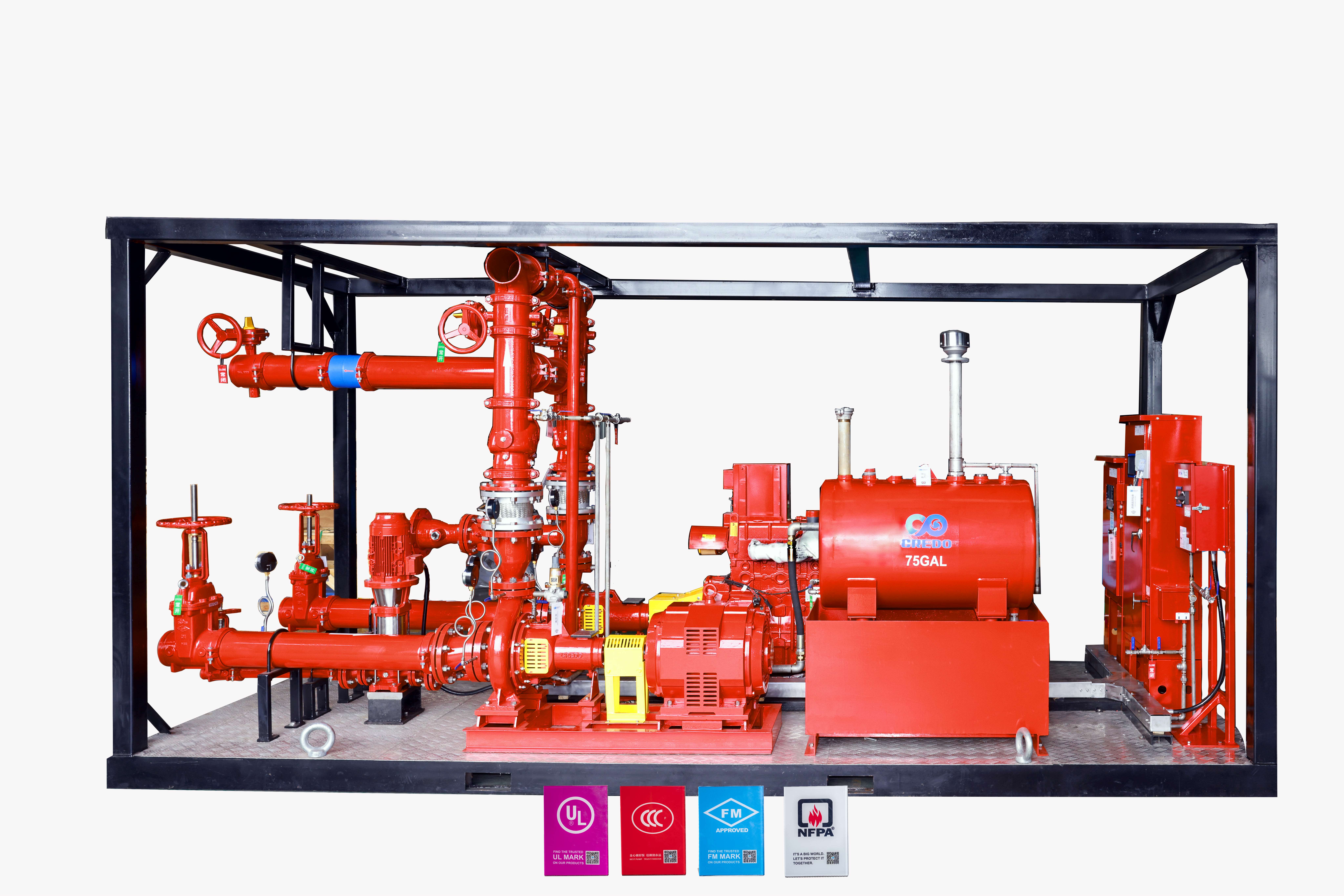 NFPA20消防泵撬裝系統