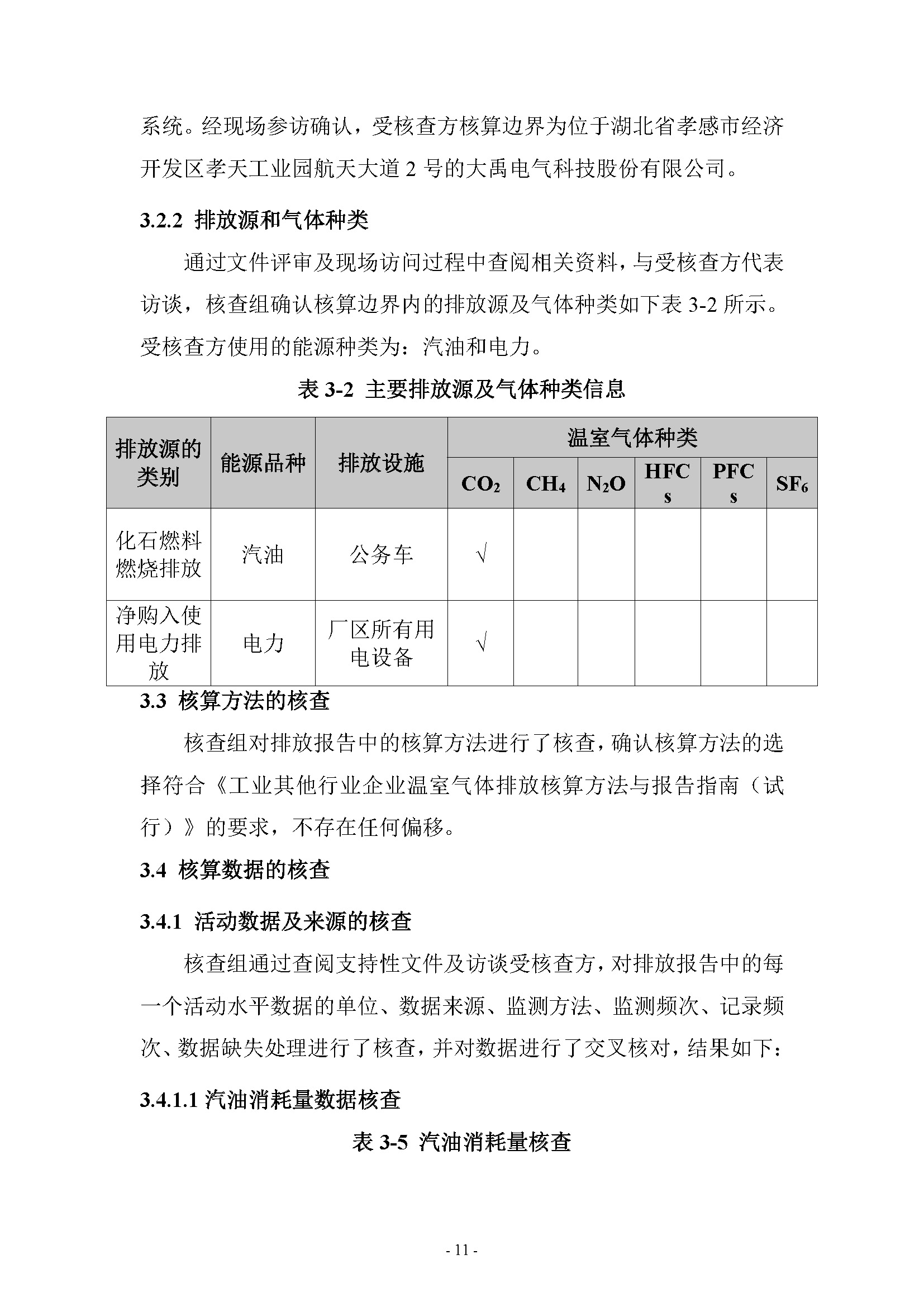 2023年度温室气体排放核查报告