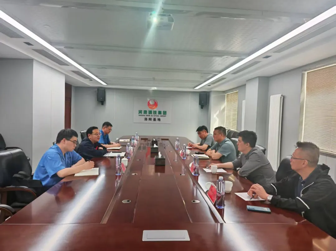 河南江河機械有限責任公司副總經理賀建軍一行到訪洛銅集團 河南江河機械有限責任公司副總經理賀建軍一行到訪洛銅集團