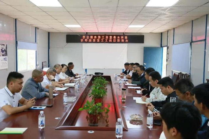 水建公司组织员工到项目一线进行“沉浸式”实训充电