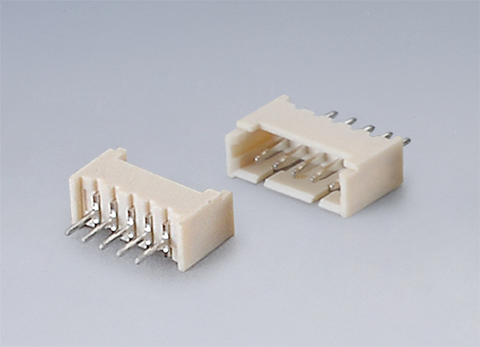 1.25mm间距 Molex1.25 Wafer连接器DIP型-180° 单排