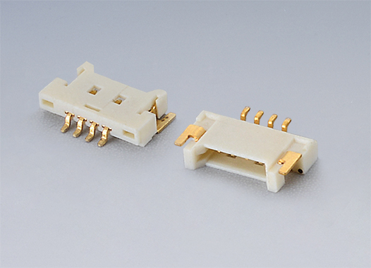 1.25mm間距 Molex1.25 Wafer連接器90°-SMT(臥貼) 單排