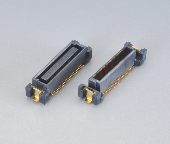 0.635mm间距 板对板连接器 立贴 顶部插入 高:8.0