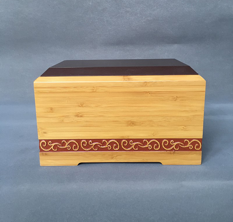 竹编骨灰盒