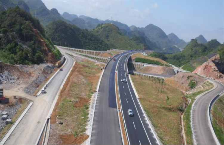 三都至荔波高速公路五標段路基施工1