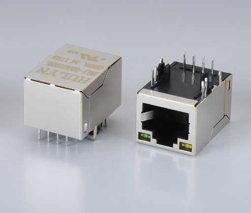 RJ45連接器-Jack 8P8C 帶燈