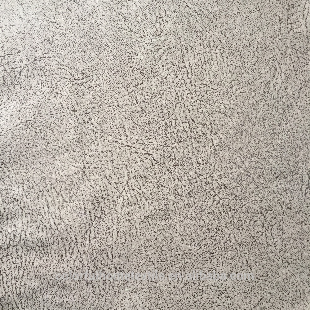 熱銷聚乙烯皮革外觀天鵝絨面料麂皮絨面料用于沙發內飾面料