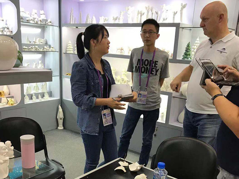 參展留影