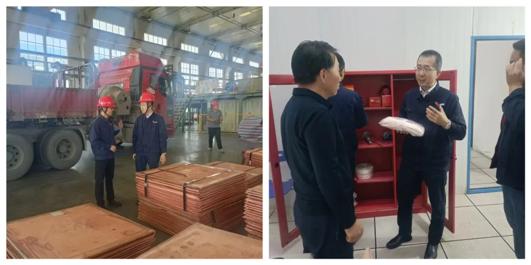 河南鋼鐵集團領(lǐng)導(dǎo)國慶期間到洛銅集團進行安全檢查 河南鋼鐵集團領(lǐng)導(dǎo)國慶期間到洛銅集團進行安全檢查