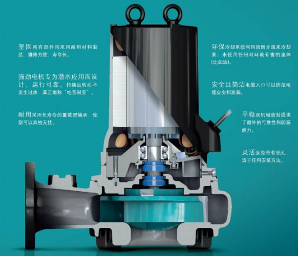 賽萊默飛力FLYGT污水泵級攪拌器