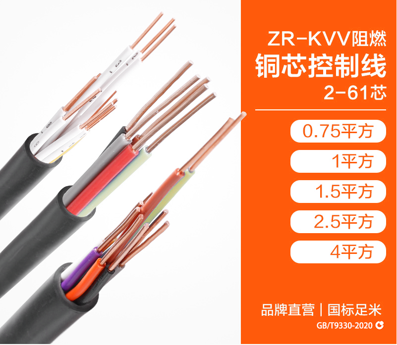 ZR-KVV阻燃