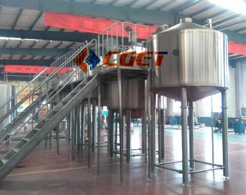CGET2500L五鍋五器精釀糖化系統