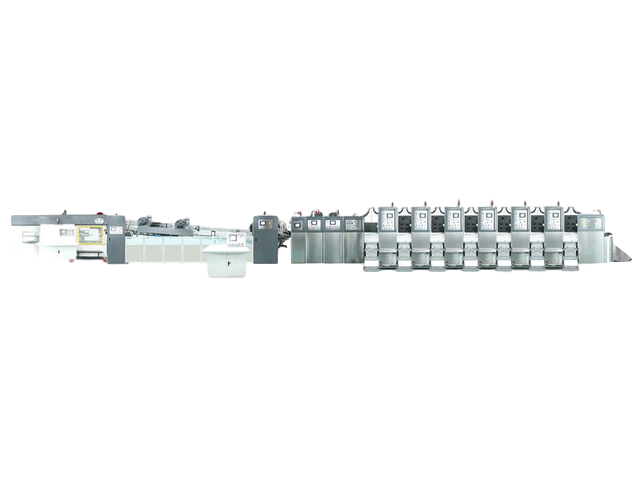 KL-型固定式自动印刷开槽模切折叠粘箱联动线
