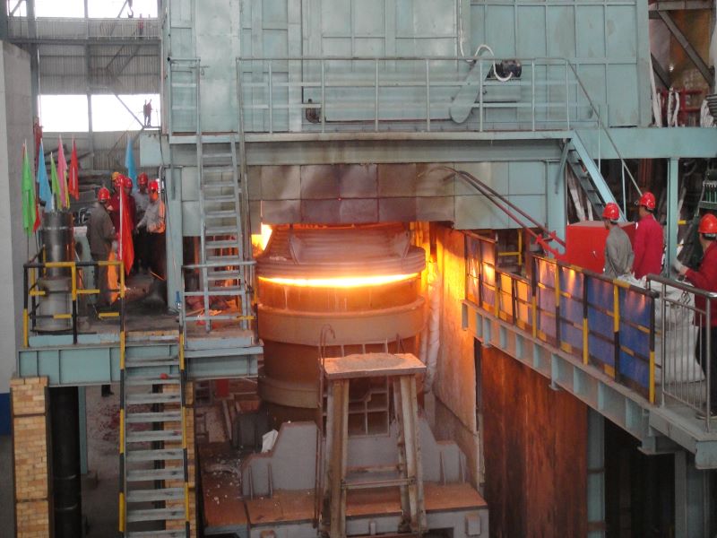 內蒙古烏海80噸精煉爐