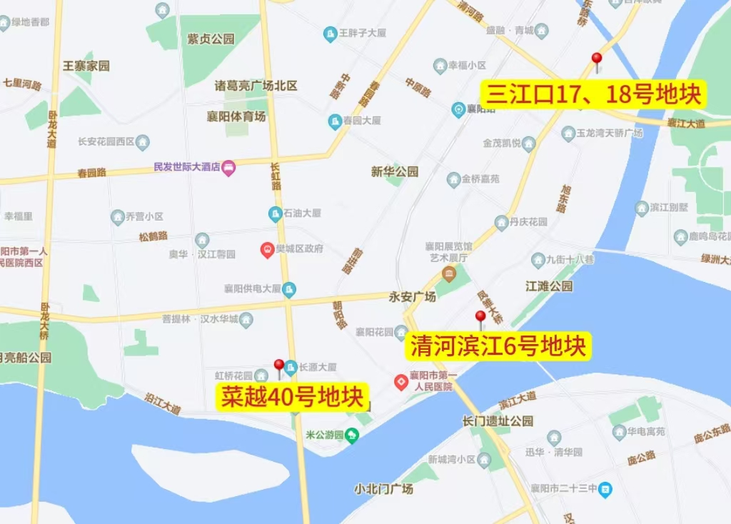 重磅！樊城区3宗优质土地挂牌出让！