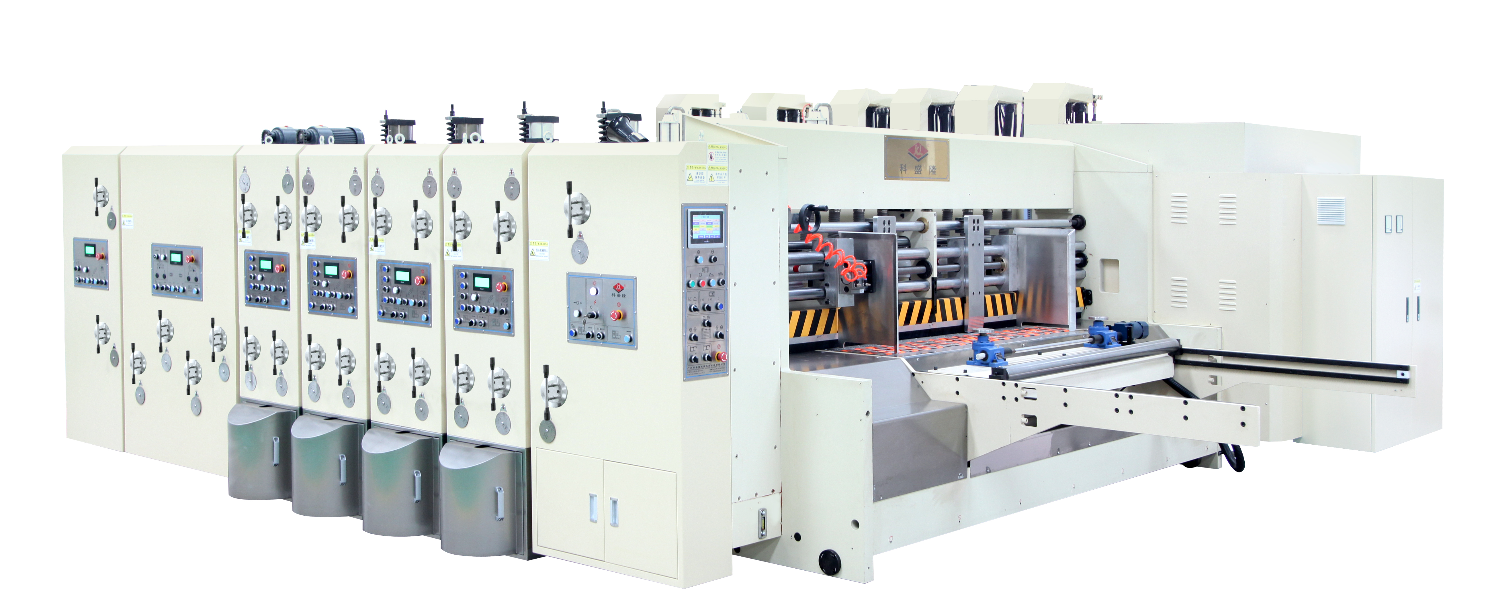 K4-型電腦式自動水性印刷開槽模切機 K4-型電腦式自動水性印刷開槽模切機