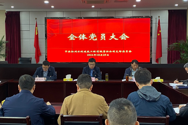 公司黨支部換屆選舉黨員大會順利召開 公司黨支部換屆選舉黨員大會順利召開