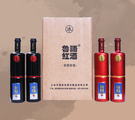 魯語(yǔ)·紅棗純天然發(fā)酵酒黑紅瓶520mll2度4瓶一箱-2