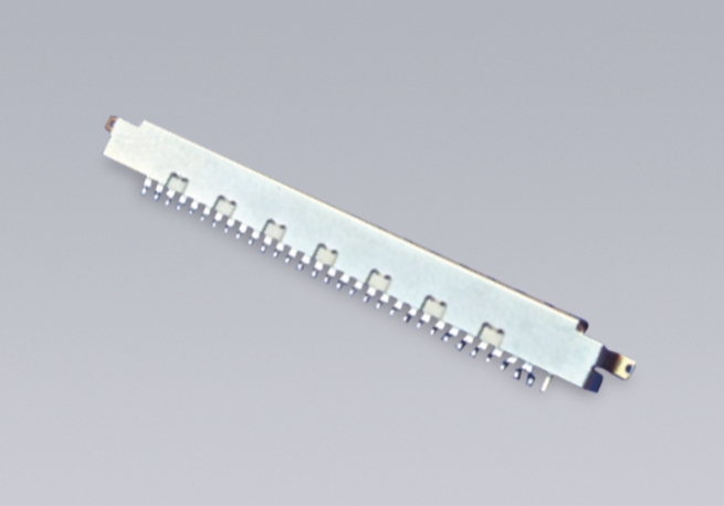 1.0mm间距 JST FIX1.0 Wafer连接器 （SMT）卧贴 单排