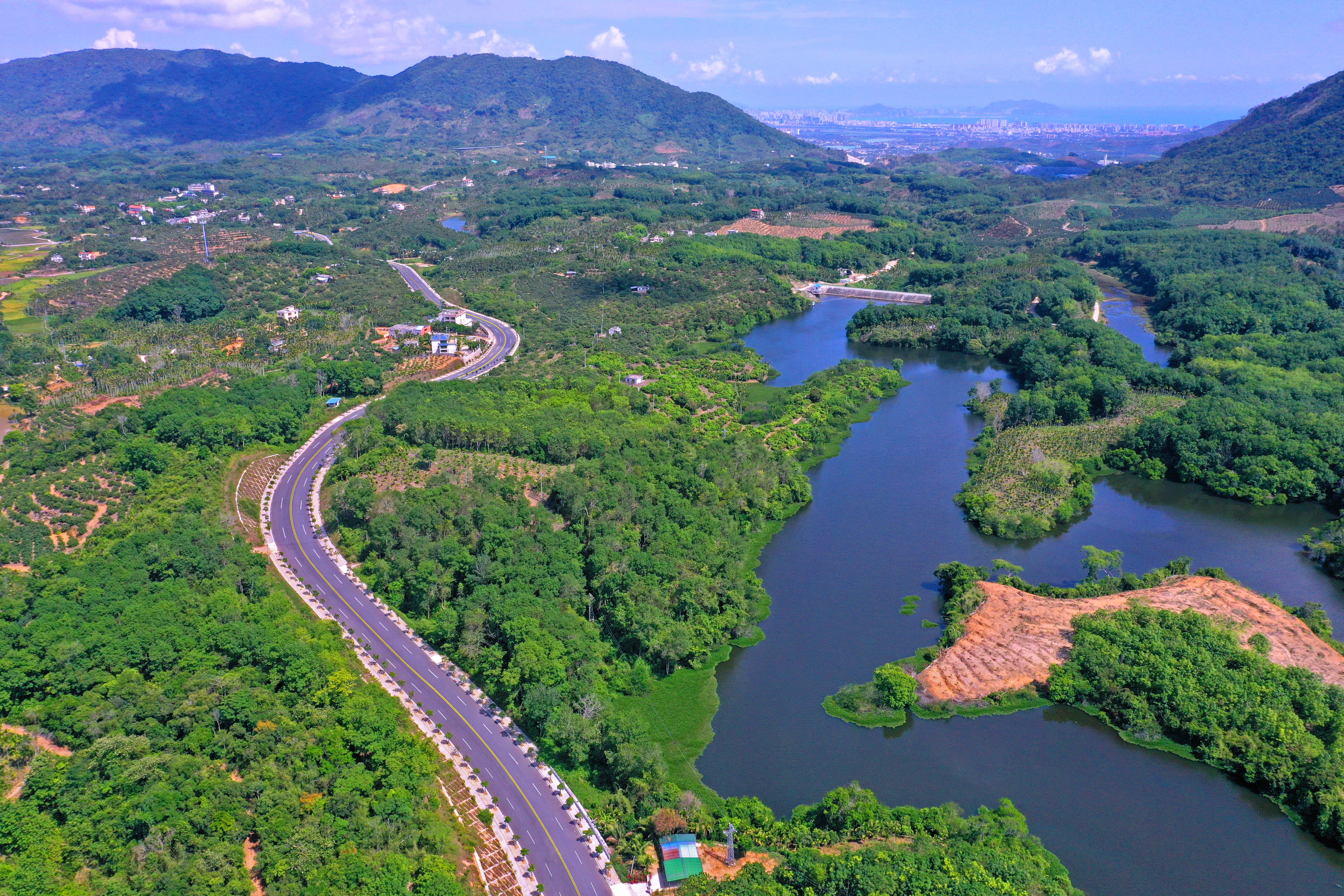 三亞水蛟路延伸段道路工程