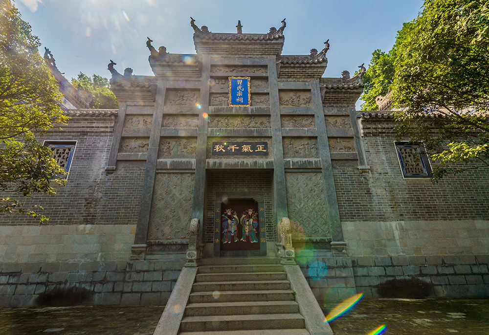 習(xí)家池習(xí)氏宗祠修復(fù)