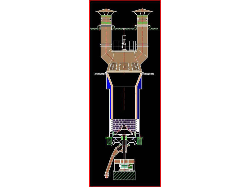 新型大直徑中心傳動(dòng)機(jī)立窯（燒結(jié)機(jī)）