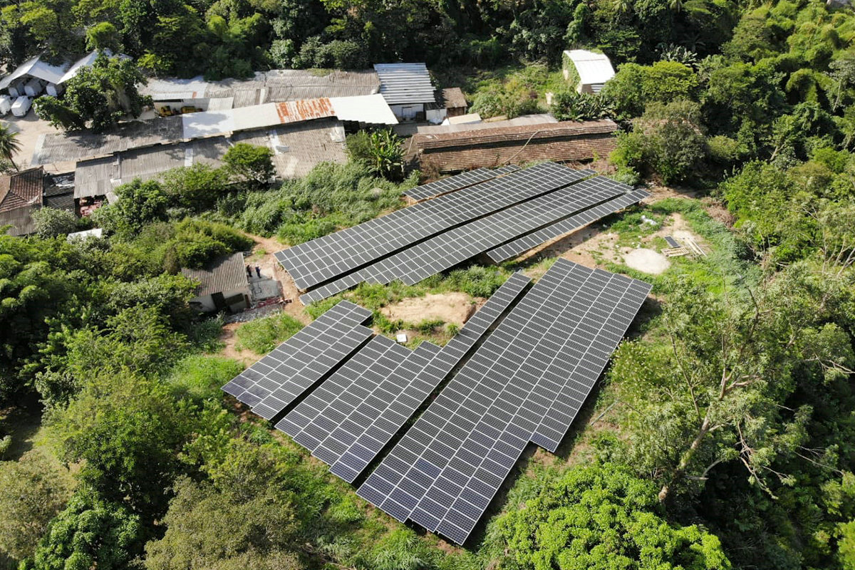 巴西150KW太陽能發電廠項目