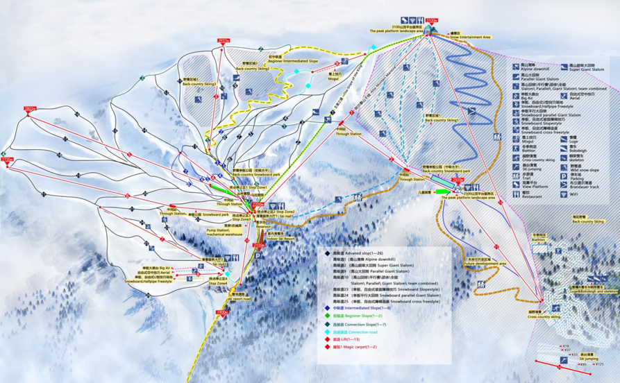 阿爾泰山可可託海國際滑雪場