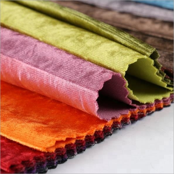 熱賣滌綸韓國天鵝絨用于沙發內飾面料面料的沙發和沙發面料材料價格
