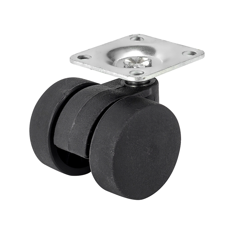 (1-06)    35mm PA twin wheel caster ,chair caster 