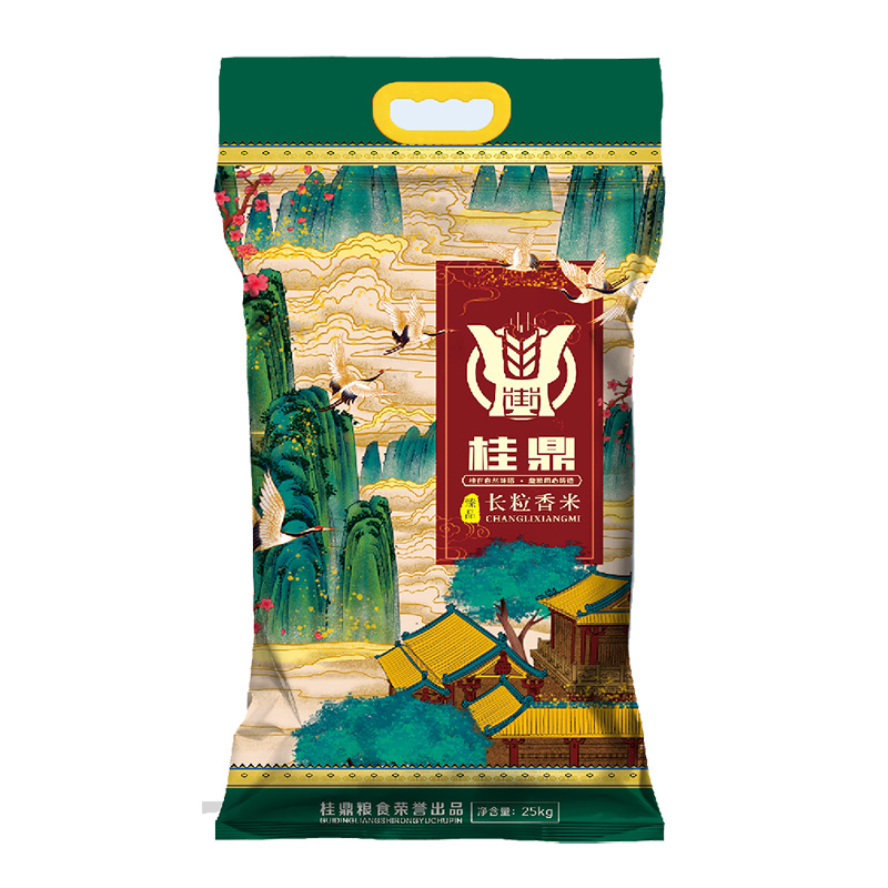 桂鼎系列長(zhǎng)粒香米25kg