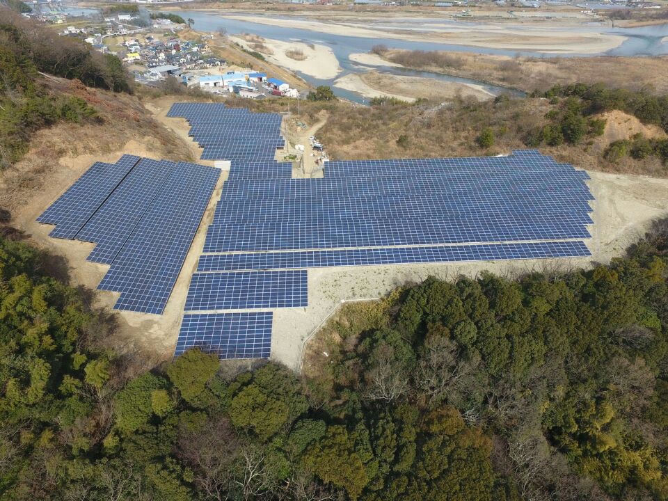 Solar Ground Project 1.2MW in Japan