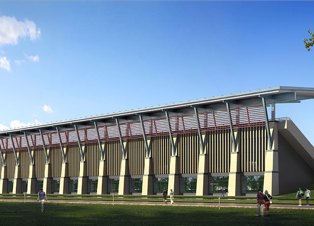 澳門大學新校區發展新項目體育館