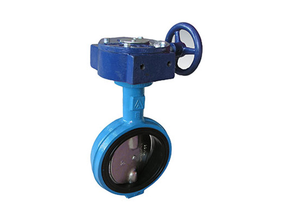 A-typed hard seat double shaft boltless butterfly valve