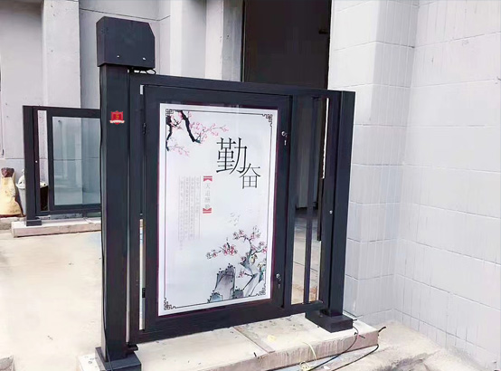 HS電動廣告小門