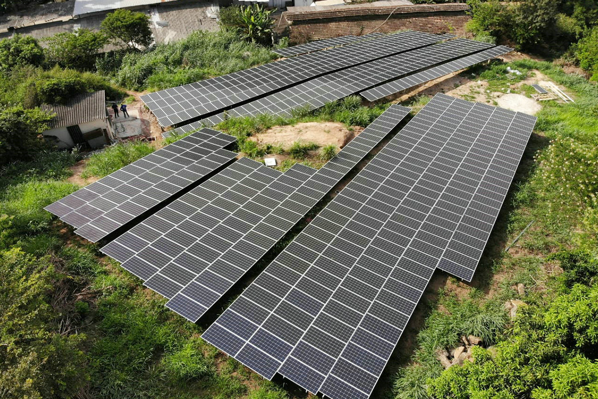 巴西150KW太阳能发电厂项目