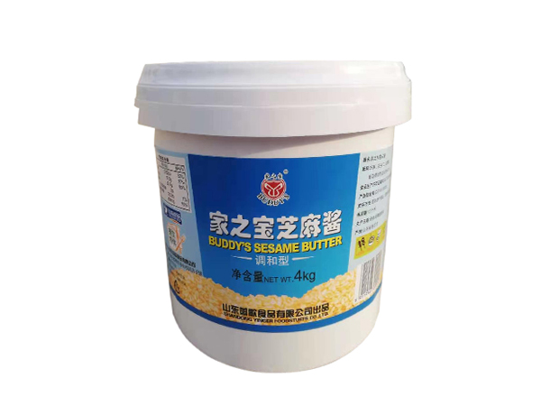 芝麻醬4kg塑料桶