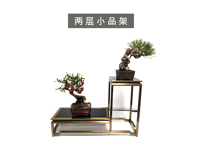 兩層小品架
