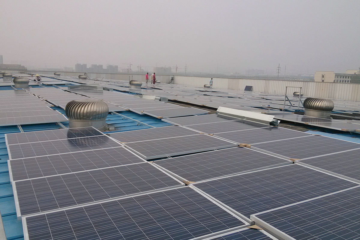 15MW工商业屋顶光伏发电项目