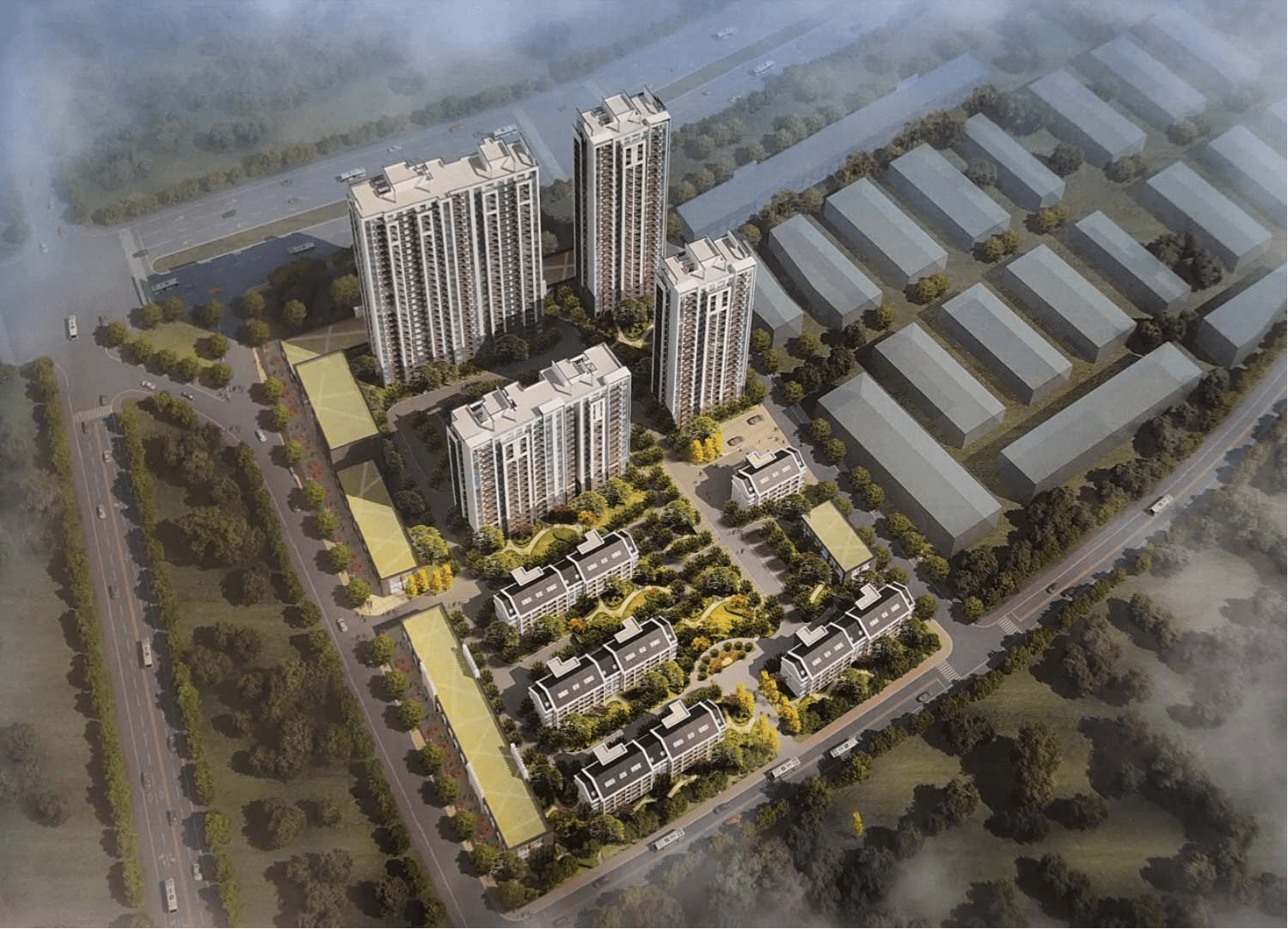 關於下桂城中村改造項目擬申報「2023年省優質建設工程獎」