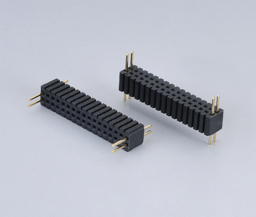 1.0mm間距排針連接器-雙排180° 抽Pin