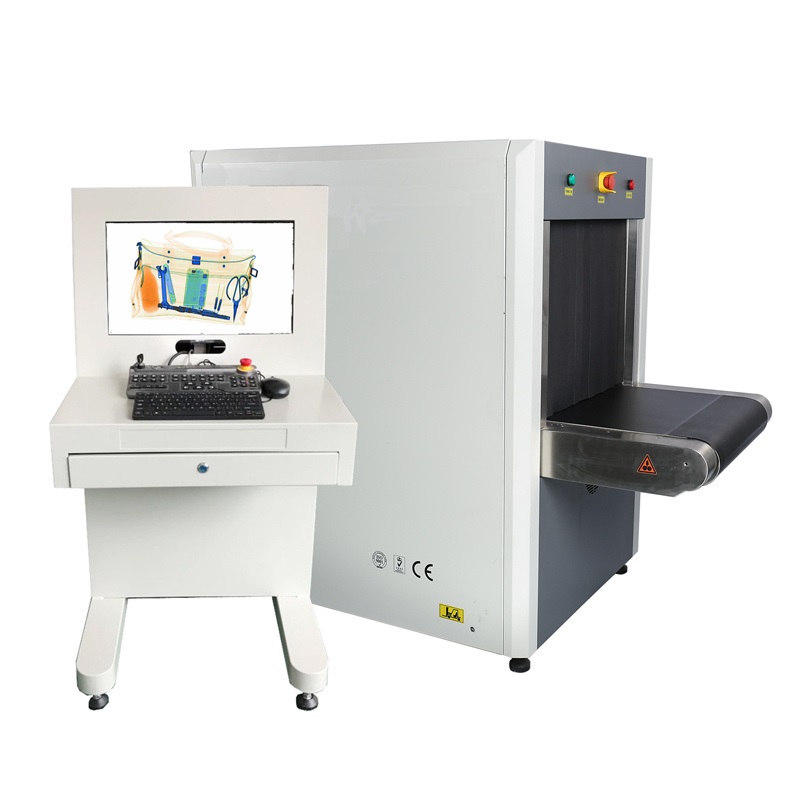 SPX-6550 medium size X ray baggage scanner for hotels bank security check