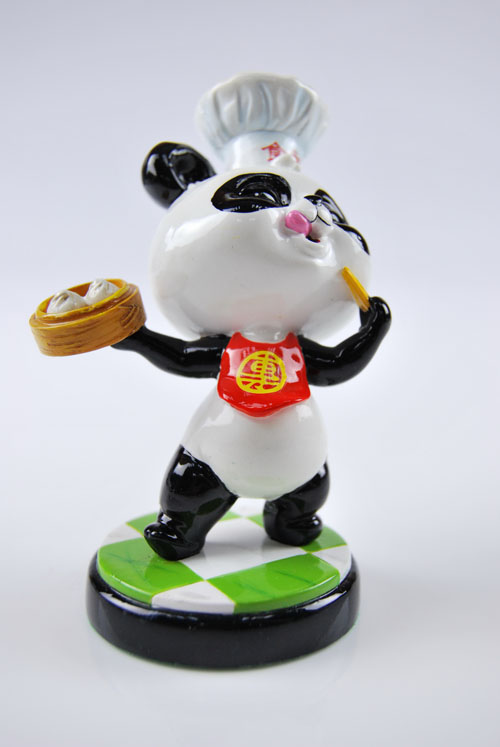 Panda Chef Figure