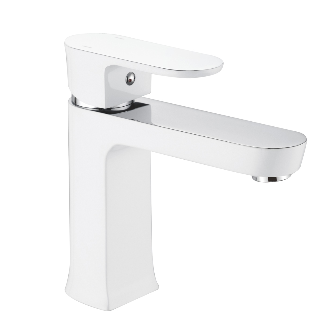 FLG White Bathroom Faucet